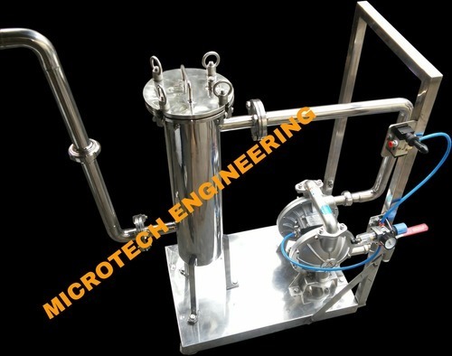 Pneumatic Perfume Filtration Unit By MICROTECH ENGINEERING