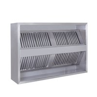 Premium Quality Av Ex1800i Ss Exhaust Hood - Stainless Steel, 1800x600x450 Mm, 1800 Mâ³/hr Airflow | Baffle Filter, Led Lighting, Touch Control