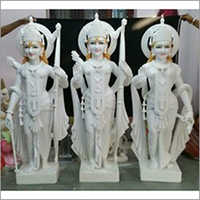 White Marble Ram Darbar Statue