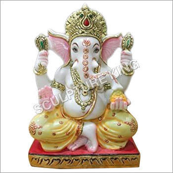 Ganesh Marble Statue