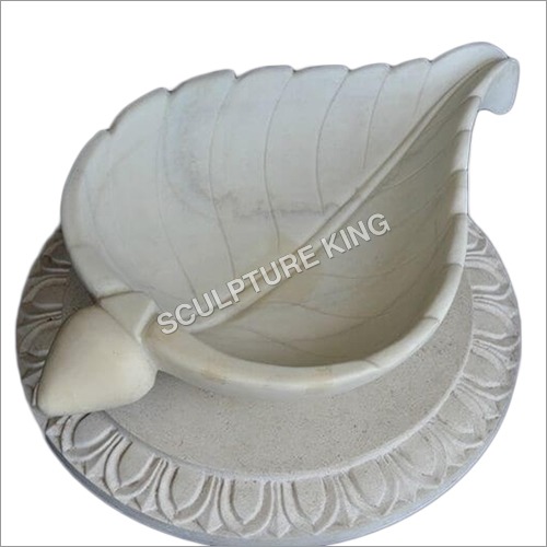 White Marble Leaf