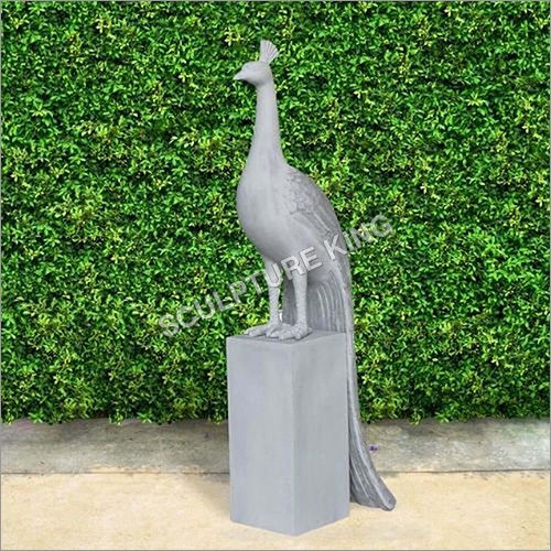 Marble Peacock Statue