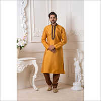 Mens Mysore And Chenna Silk Kurta Pyjama