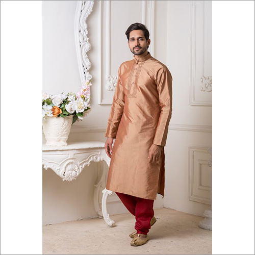 Mens Multy Silk Kurta Pyjama