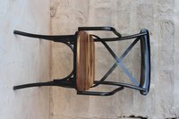 Wood Iron Arm Chair