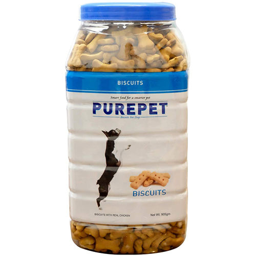 Purepet Biscuit Milk Flavour Jar