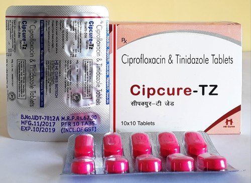 Ciprofloxacin+Tinidazole Tablets