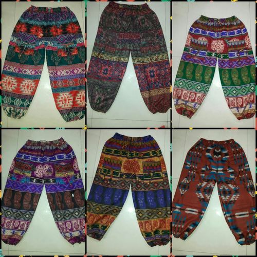 Multi Acrylic Woolen Winter Pajamas Mix Match Prints