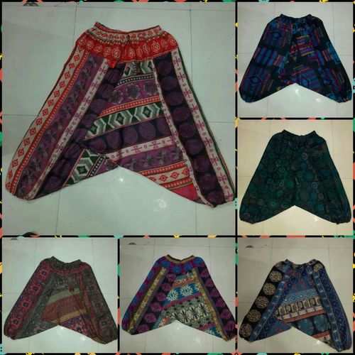 Afagni Style Woolen Harem Pants