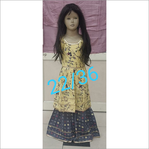 Kids Rayon Sharara Suit