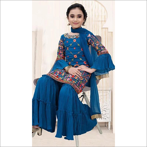 Designer party wear garara suit