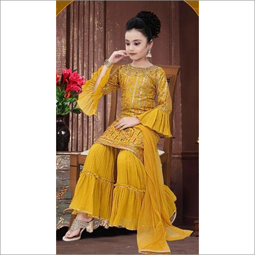 Kids Party Wear Garara suit