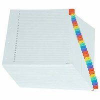 Binder Index Divider (1 To 31) - A4 Size - Multicolour Tabs