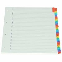 Binder Index Divider (1 To 31) - A4 Size - Multicolour Tabs