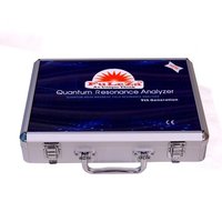 Fuleza Quantum Magnetic Resonance Analyzer - Fiber & Aluminum, 32x32x10cm, Grey | Portable, 49 Comprehensive Health Reports For All Ages