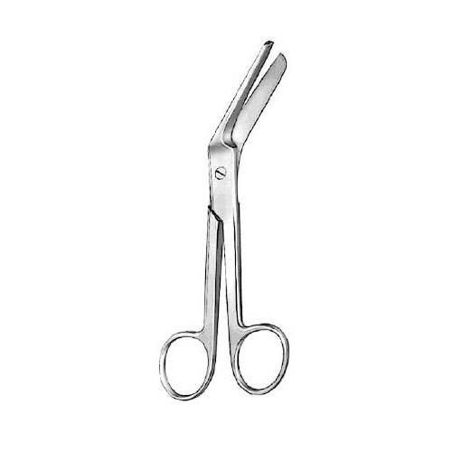 Braun Stadler Episiotomy Scissors - Stainless Steel 115mm, Serrated Blades | Precise Cuts, Sharp Blades, Comfortable Ring Handles