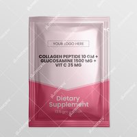 Collagen Peptide Glucosamine  Vitamin C Sachet