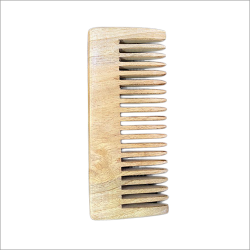 Organic Neem Wood Comb With Handle