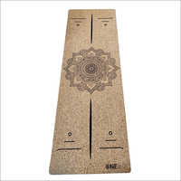 Eco Friendly Cork Yoga Mat With Natural Rubber