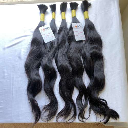 Wholesale Factory Price Cuticle Aligned Raw Virgin Bulk Human Hair