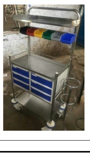 Crash Cart Trolley For Nursing Lab - Application: Hospital