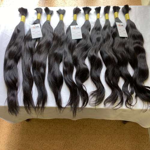 Top Quality Indian Virgin Raw Human Bulk Hair