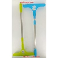 Apple Glass Wiper Squeezer - Steel & Plastic Construction | Multicolor Design For Efficient Glass Cleaning And Maintenance