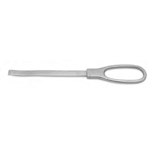 Bristow Periosteal Elevator - Surgical Steel, 23cm Length, 10mm Curved Sharp Blade | Oval Handle, Precise Dissection, Durable