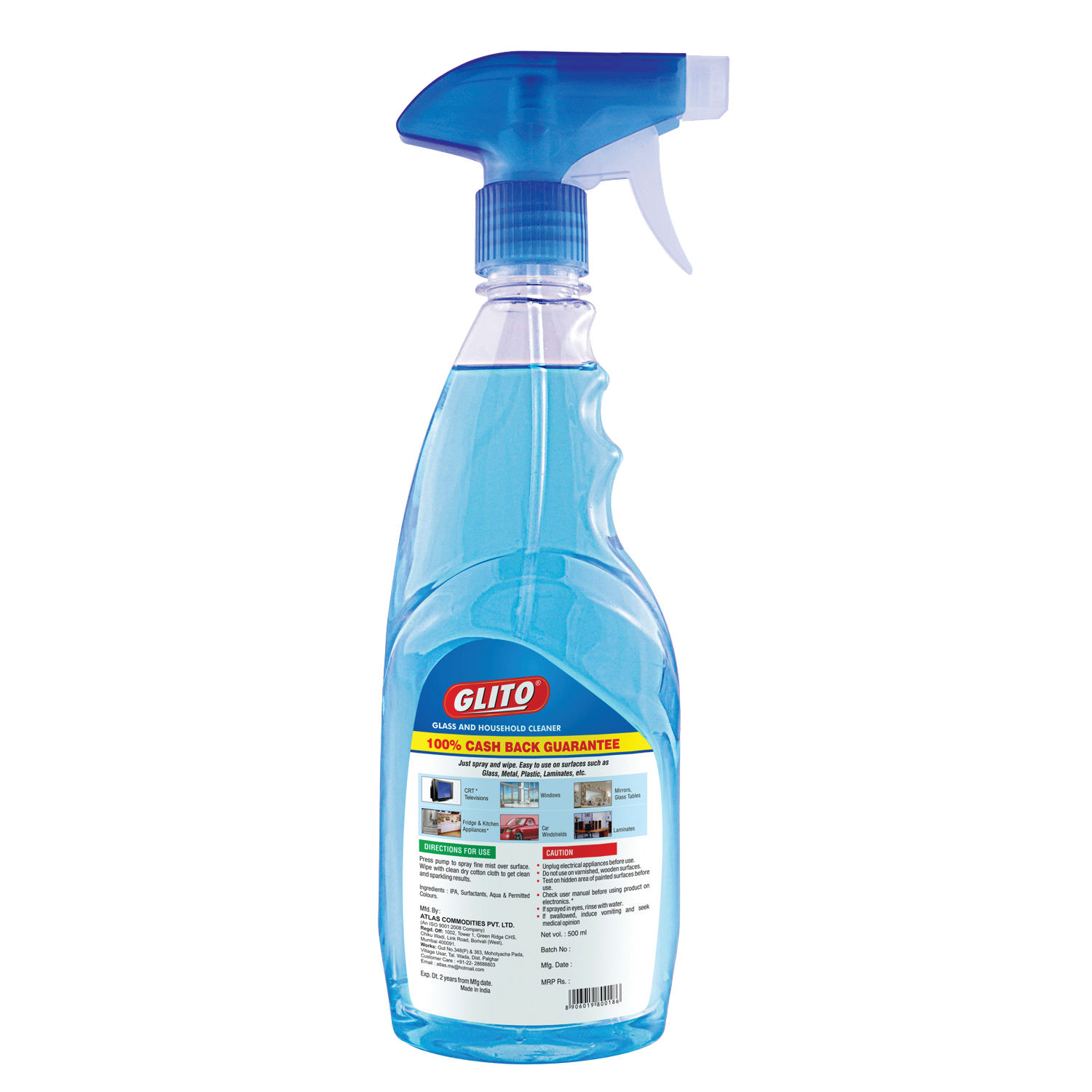 Glito Glass Cleaners (500ml)