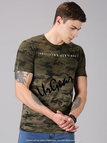 Men Round Neck T-Shirt 