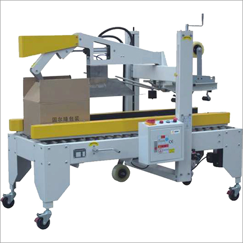 Semi-Automatic Flaps Folding Carton Sealer Machine