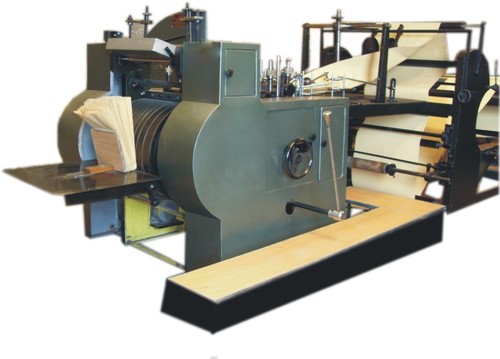 Fully Automatic Paper Grocery Bags Making Machine