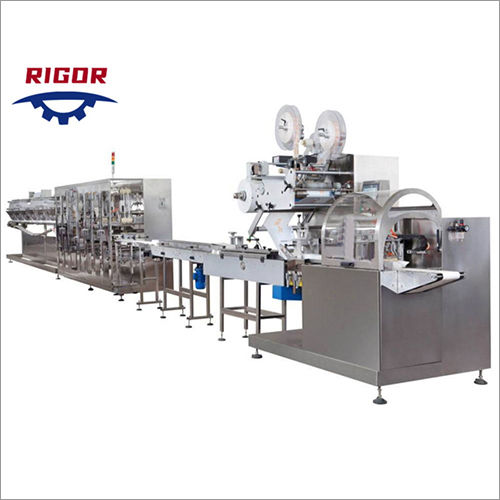 30-120 Pcs Kitchen Wet Tissue Making Machine