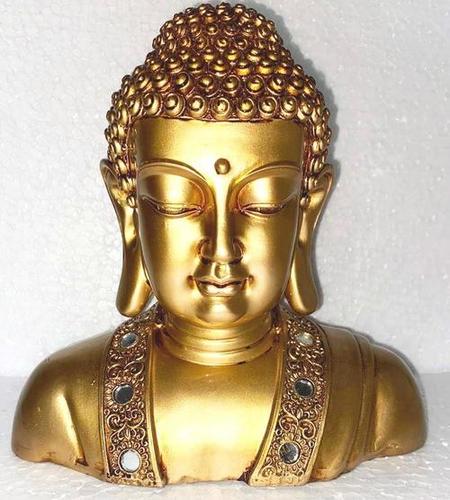 Resin Buddha Face Statue