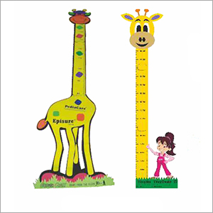 Giraffe Shape Height Chart