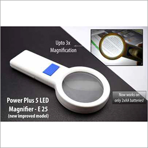 Power Plus 5 LED Magnifying Lens With Light