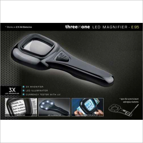 3 In 1 Magnifying Lens With Light