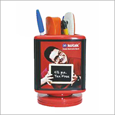 Triangle Revoling Pen Stand