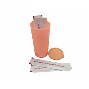 Disposable Wooden Tongue Depressors in Container