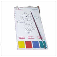 Paint Your Own Post Card With Brush