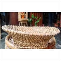 Cane Oval Fruit Basket