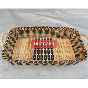 Black & Natural Bread Basket By NORTH EASTERN HANDICRAFTS AND HANDLOOMS DEVELOPMENT CORPORATION LIMITED