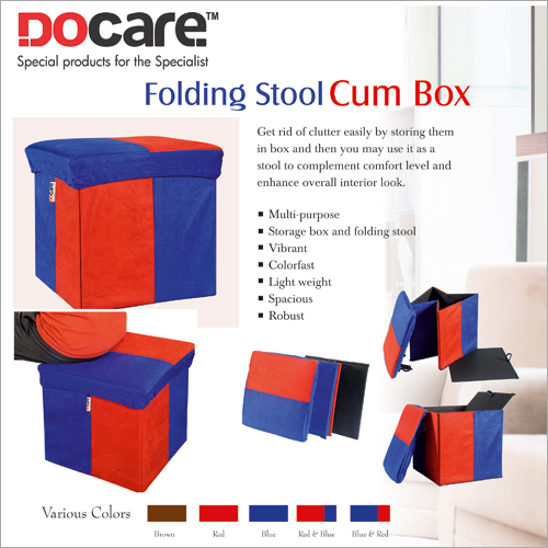 Folding Stool Cum Box