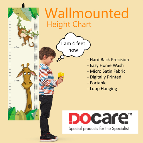 Wall Mounted Height Chart