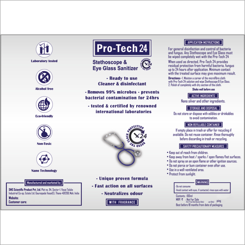 Stethoscope And Eye Glasses Cleaner And Sanitizer