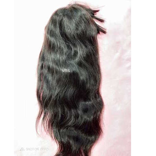 Natural Color Wavy Hair Lace Wig