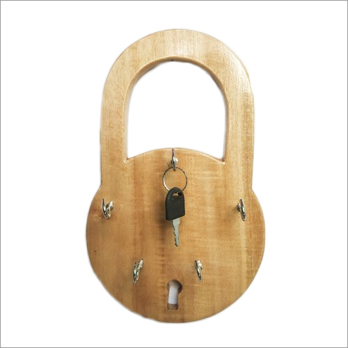 Wooden Key Holder Lock Type