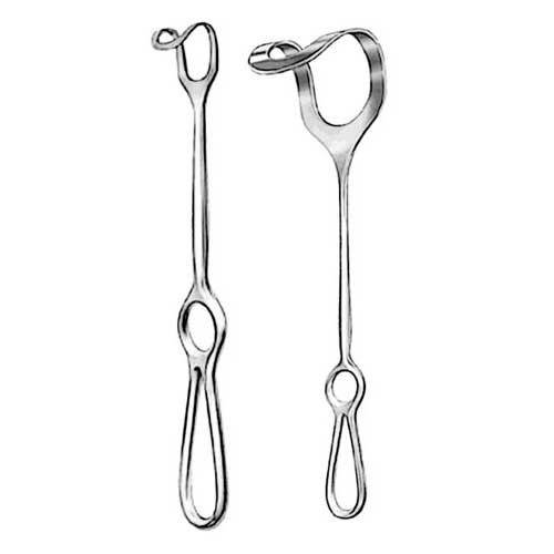 Middeldorpf Retractors - Stainless Steel, Variable Length, Curved | Precise Retraction, Ergonomic Handle, Autoclavable