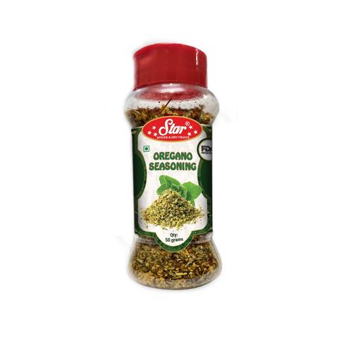 Oregano Seasoning - Dried Oregano, 7x5cm , Aromatic Green Spice, Flavorful Natural Blend in Convenient Plastic Bottle, 20g