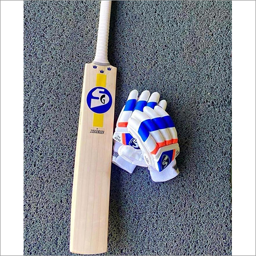 Cricket Bat And Hand Gloves